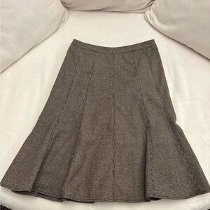 Etro Classic Brown A-Line Skirt